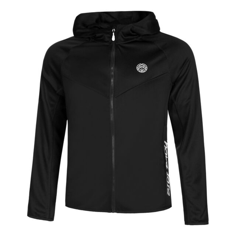 Crew Hood Training Jacket Men – Black