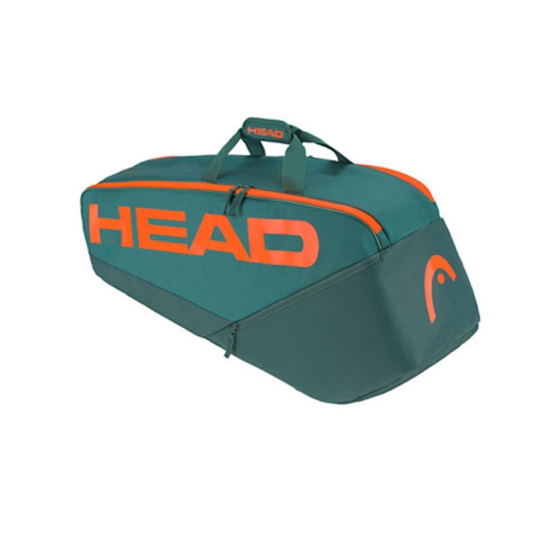 Head Pro Racquet 6R Bag M (Dark Cyan/Orange)