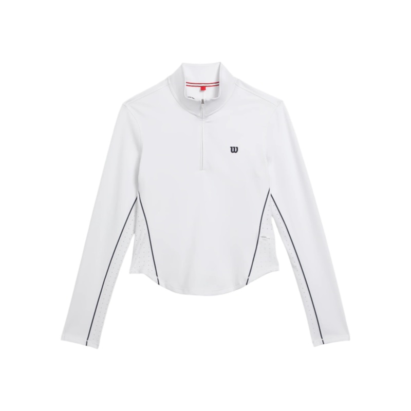 Wilson Brentwood Half-Zip Top Women – White