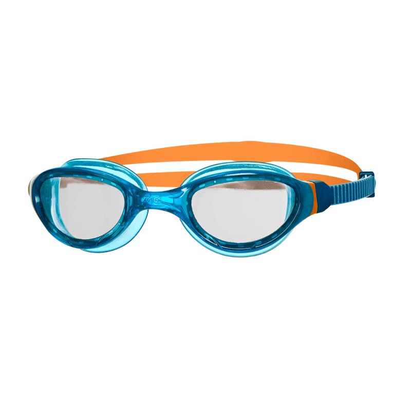 Zoggs Phantom 2.0 Junior Goggles – Blue/Orange/Clear
