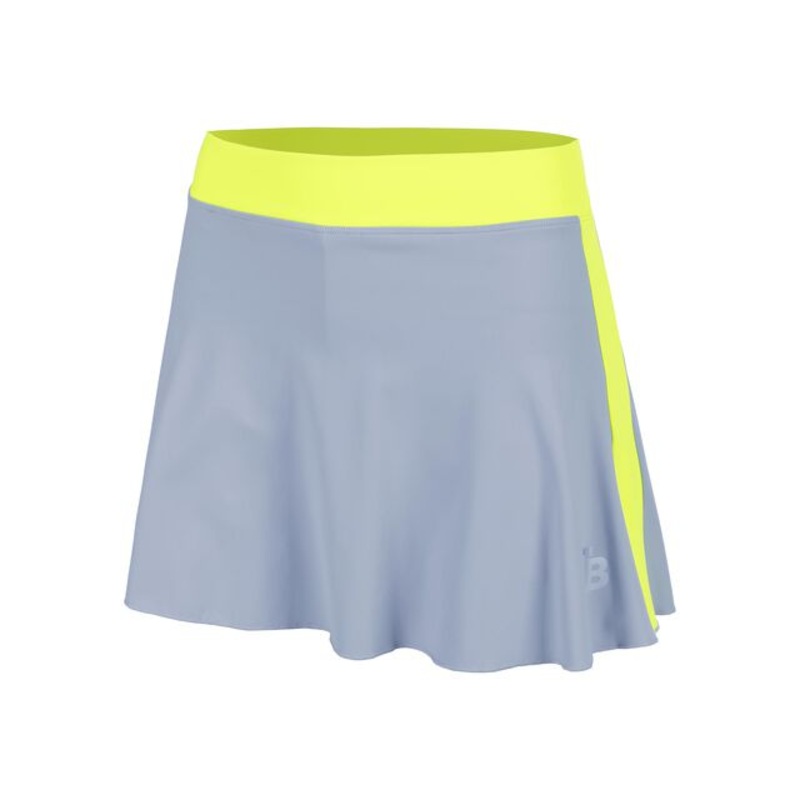 Bora Skirt Women – Grey, Neon Yellow