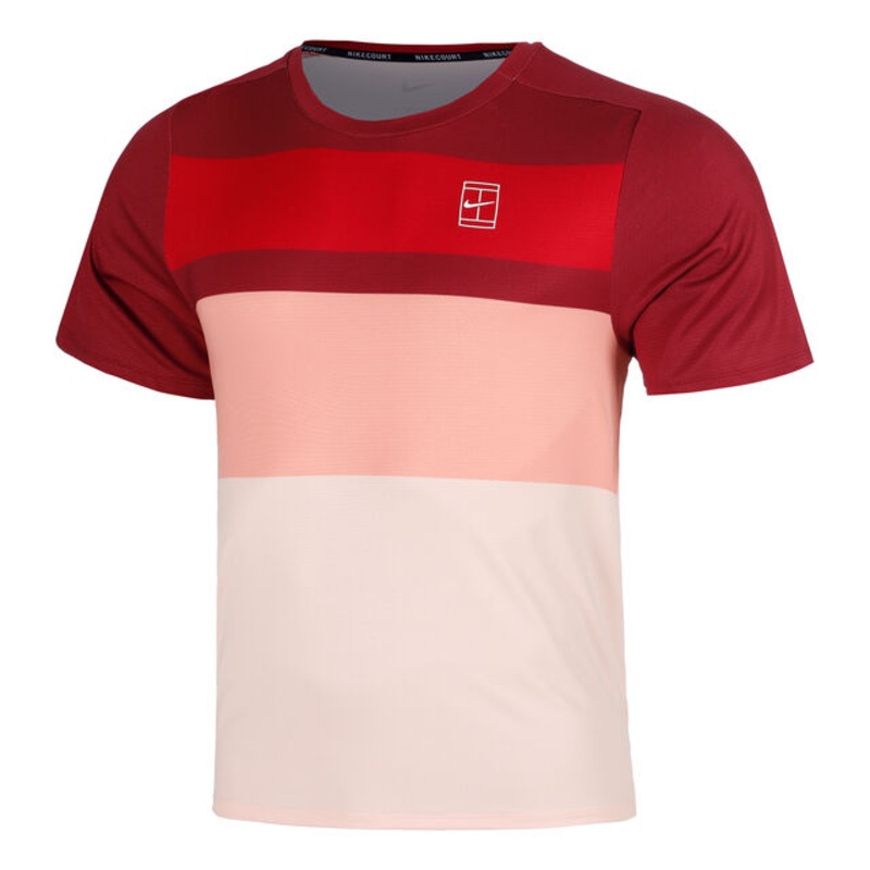 Court Dri-Fit Advantage T-Shirt Men – Red, Coral