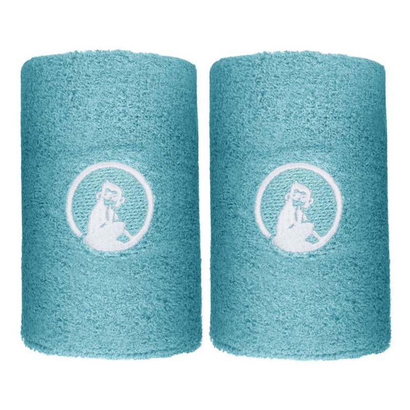 Long Wristband 2 Pack-Light Blue
