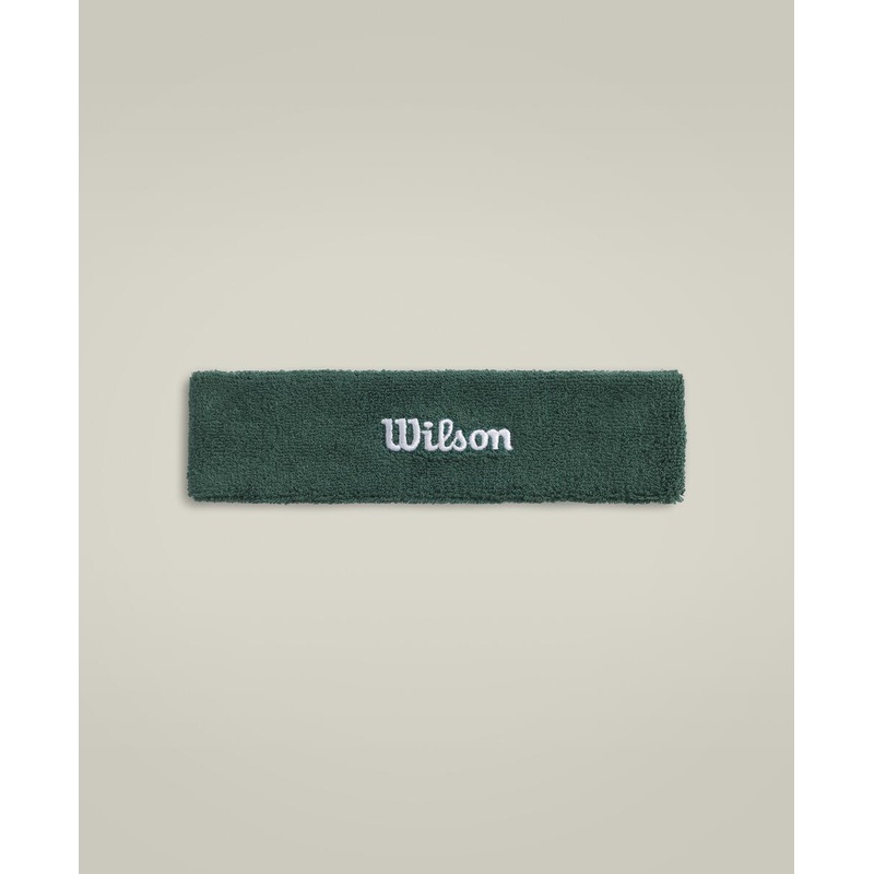 Wilson Terry Logo Headband Unisex – Green