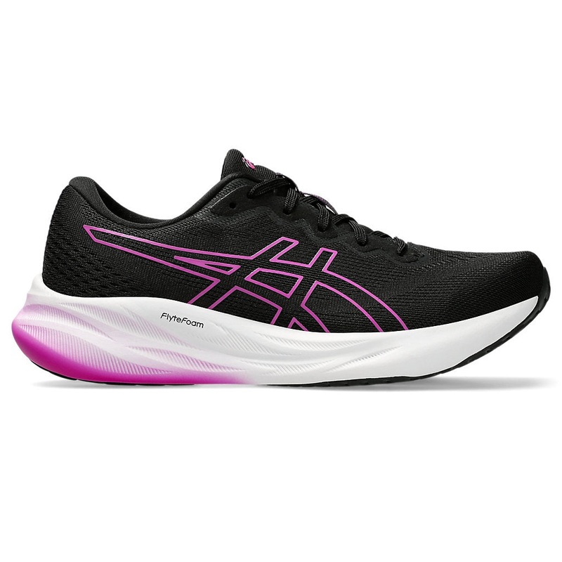 Asics Gel Pulse 15 Ladies Running Shoes – Black/Magenta