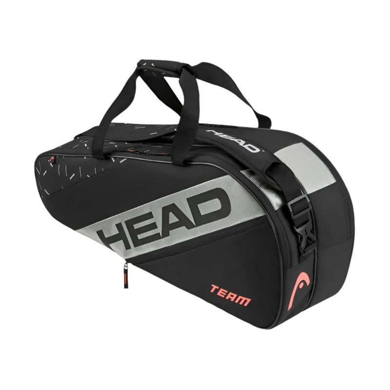 Head Team Racket Bag Medium|BKCC Black Ceramic|6 Rackets