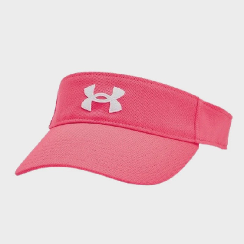 Women’s UA Blitzing Visor – Pink/White