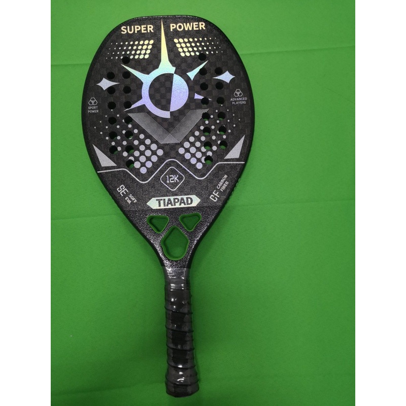 Carbon/3K/12K/18K Beach Tennis Padel Design Your Own Logo Beach Tennis Racket