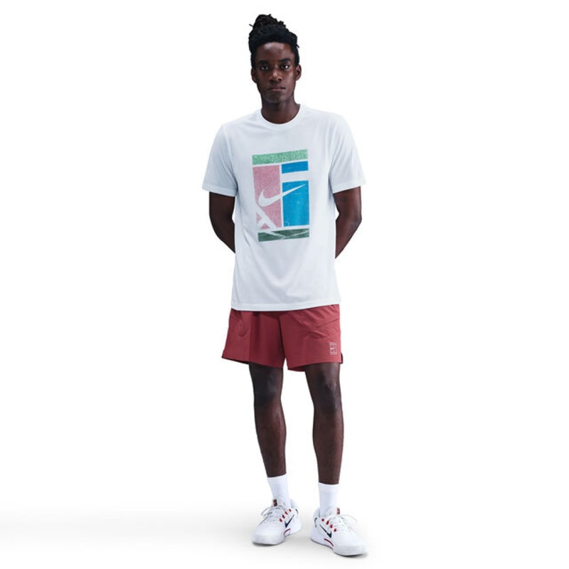 Court Dri-Fit Tee Court T-Shirt Men – White