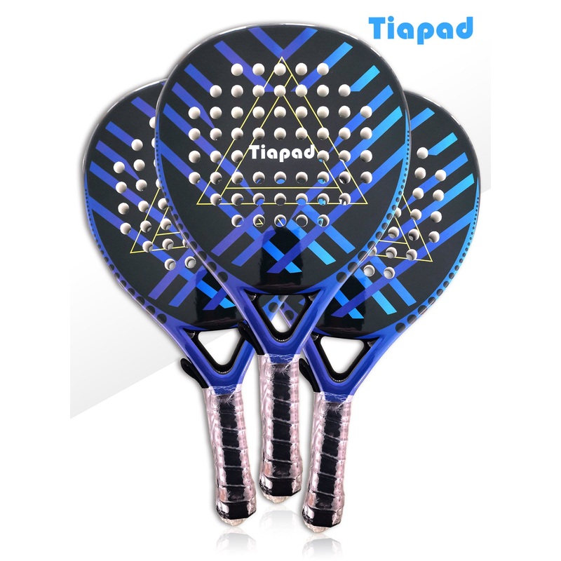 Diamond Shape Good Balance Advanced Player Use 100% Carbon Padel Racket