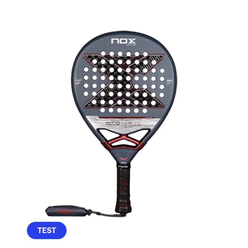 Pala de TEST NOX AT10 Genius 12K 2025 Agustn Tapia