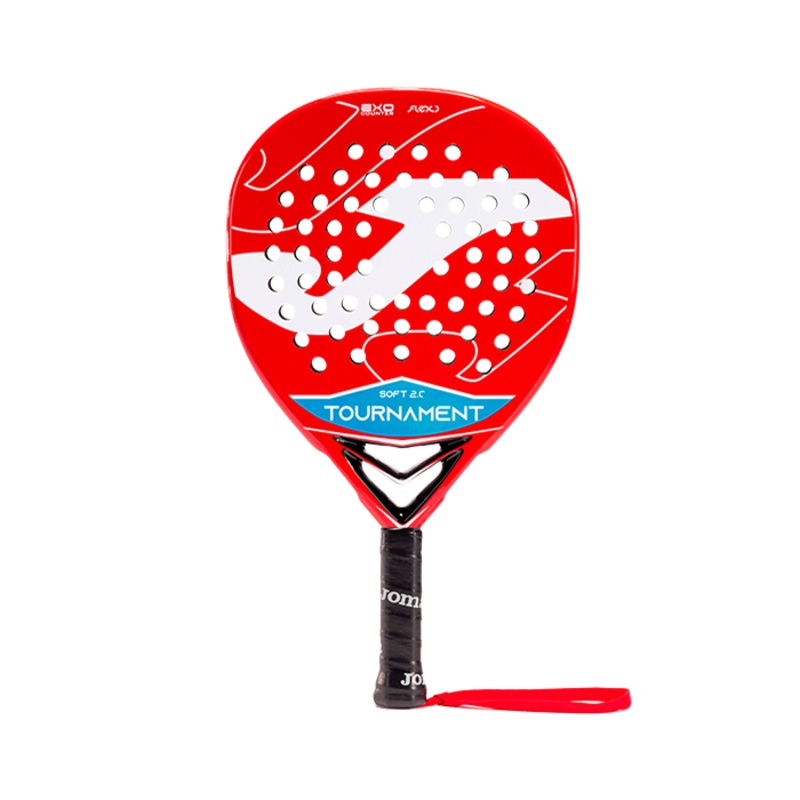 Pala Joma Tournament Soft Rojo/Blanco 2025