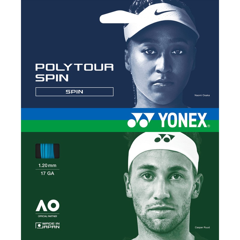 Yonex Polytour Spin 1.20mm 12m Tennis String