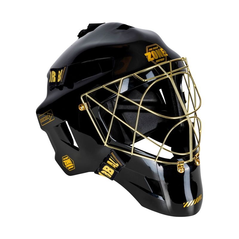Zone Goalie mask UPGRADE PRO CAT EYE CAGE Black/Gold 25/26
