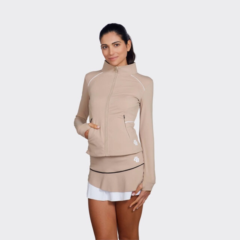 Hina Training Jacket Women – Beige
