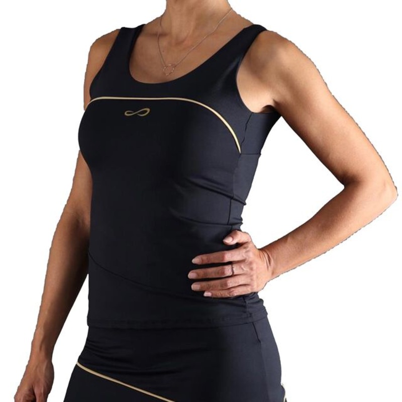 Curve Tank Top Women – Black