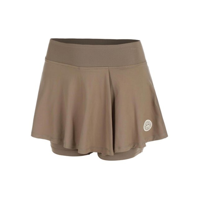 Spectrum Wavy Skirt Women – Brown