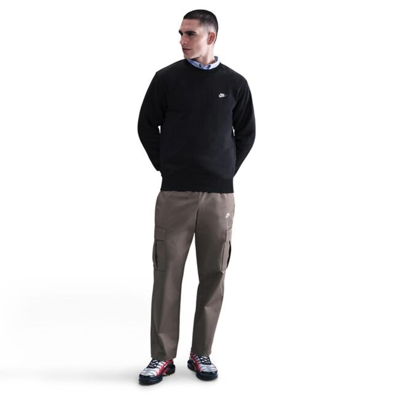 Club Crew Sweatshirt Men – Black