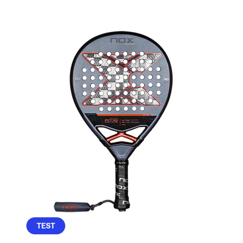 Pala de TEST NOX AT10 Genius 18K Alum 2025 Agustn Tapia