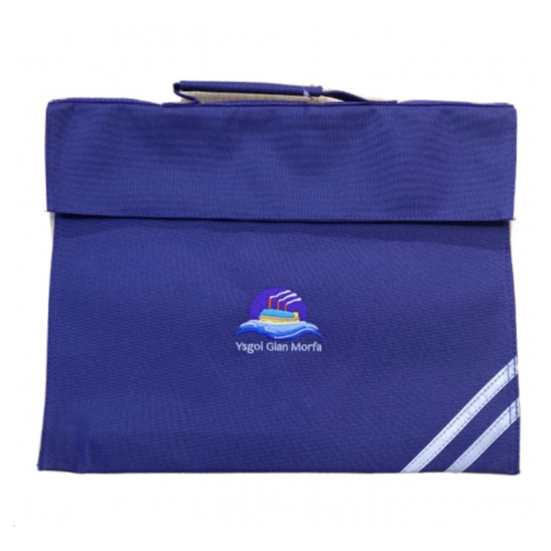 Ysgol Glan Morfa Bookbag Purple (2018)