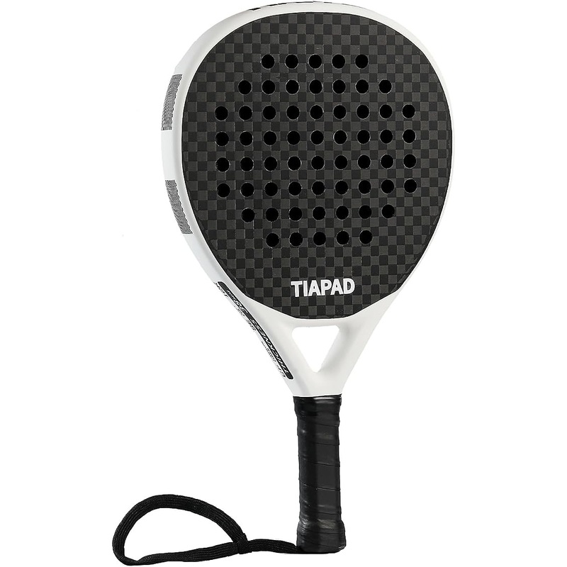 18K Slivery Carbon Fiber New Design Palas Paleta De Raquete Paddle Padel Racket for Advanced Player