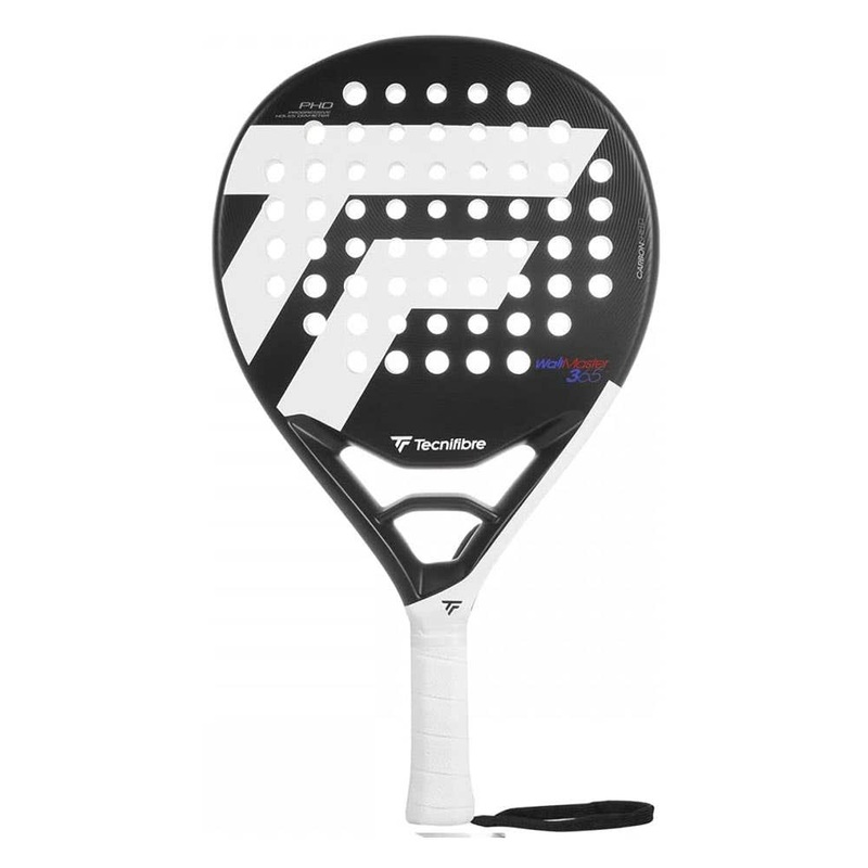 WHITE AND BLACK TECNIfiber WALL MASTER 365 PADEL RACKET