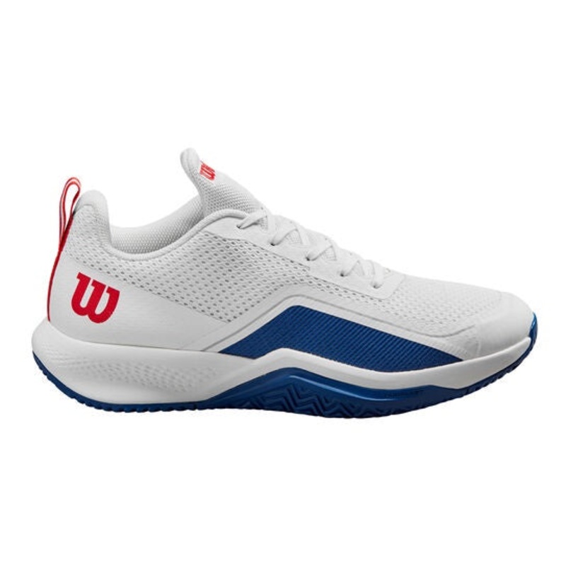 Wilson Rush Pro Lite Mens Tennis Shoe – White/D V Blue