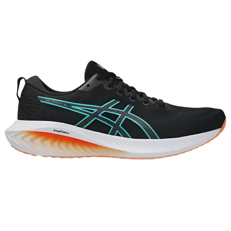 Asics Gel Excite 10 Mens Running Shoe – Black/Wave Teal
