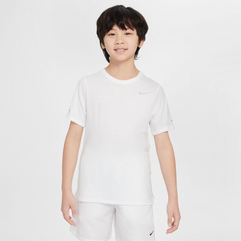 Dri-Fit Miler T-Shirt Boys – White