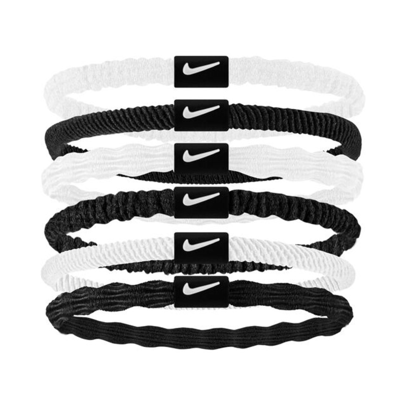 Flex Hair Tie Hair Band 6 Pack-White,Black