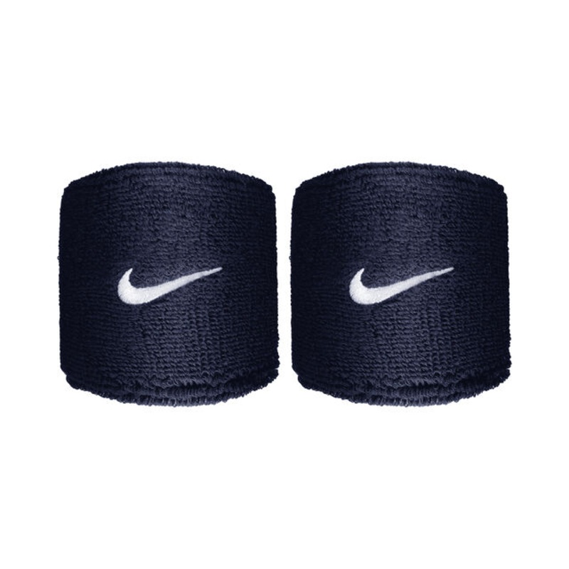Swoosh Classic Wristband Unisex – dark blue, white