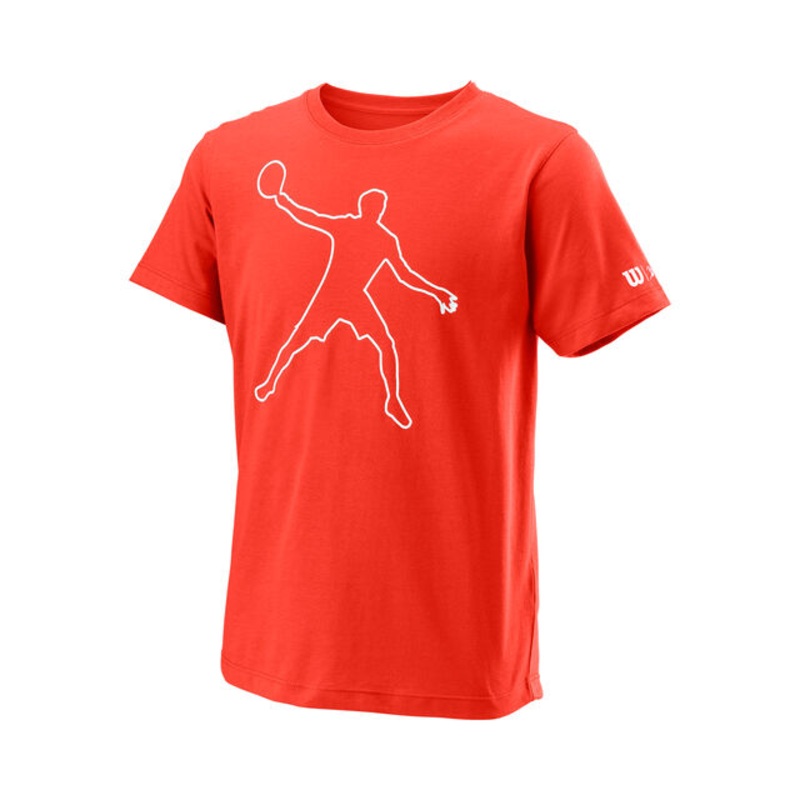 Bela Tech II T-Shirt Boys – Orange, White