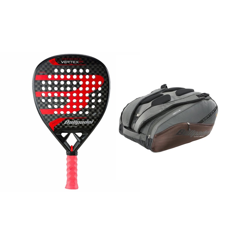 Bullpadel Vertex 04 2024 + Vertex Racket Bag Grey 2023