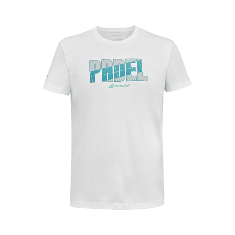 Camiseta Babolat Padel Algodn Tee Blanco