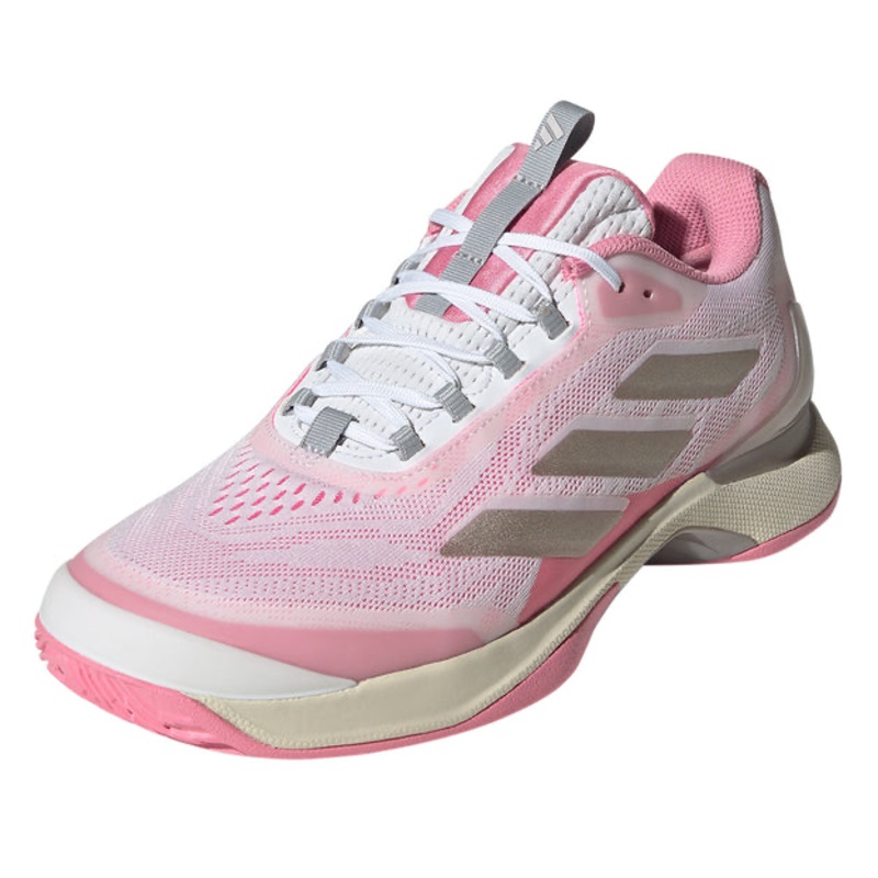 Women`s Avacourt 2 Tennis Shoes Champagne White and Lucid Pink