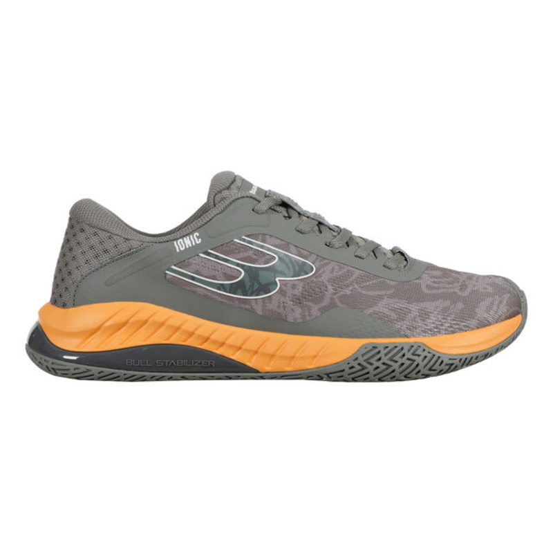 IONIC 25V Padel Shoe Men – Grey, Yellow