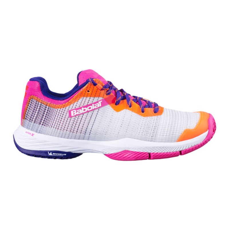 Jet Ritma Padel Shoe Women – White, Multicoloured