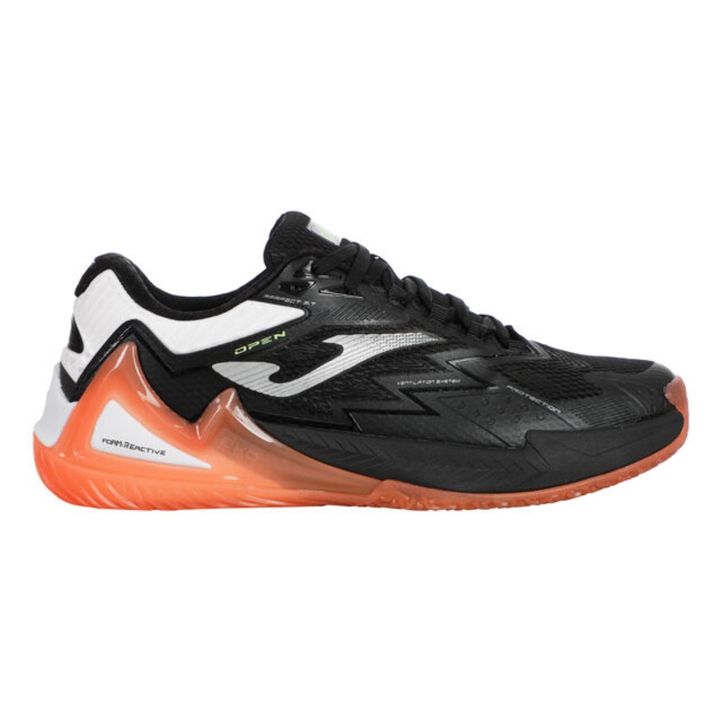 Open Padel Shoe Men – Black, Coral