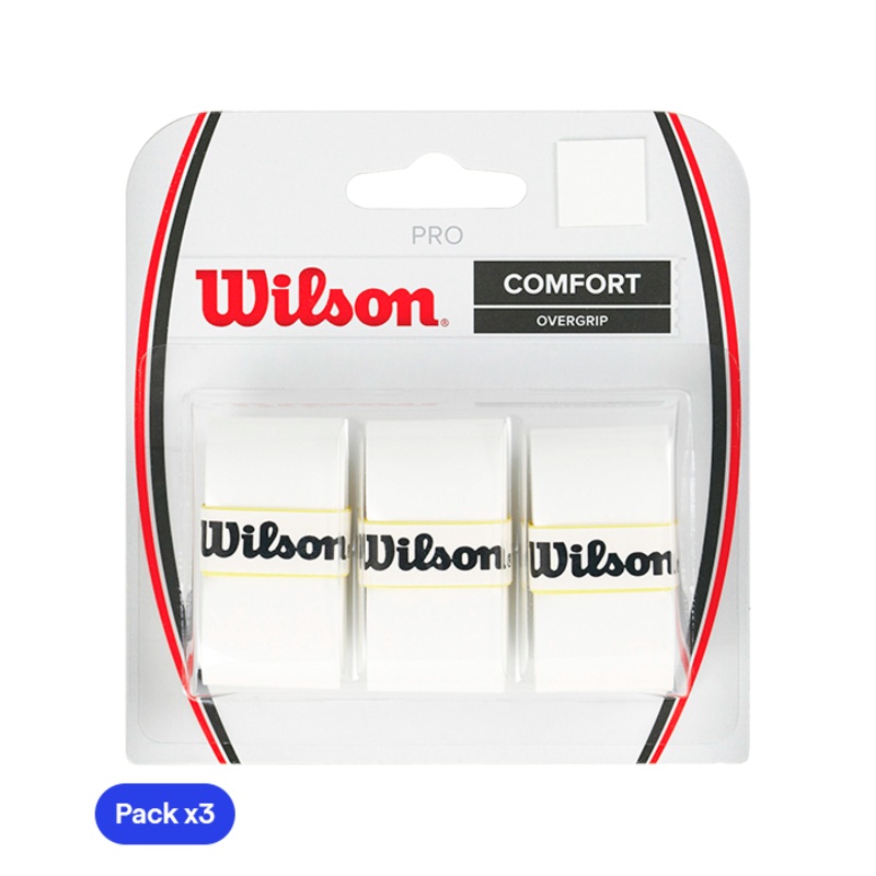 Overgrips Wilson Pro Comfort Blanco (Pack x3)