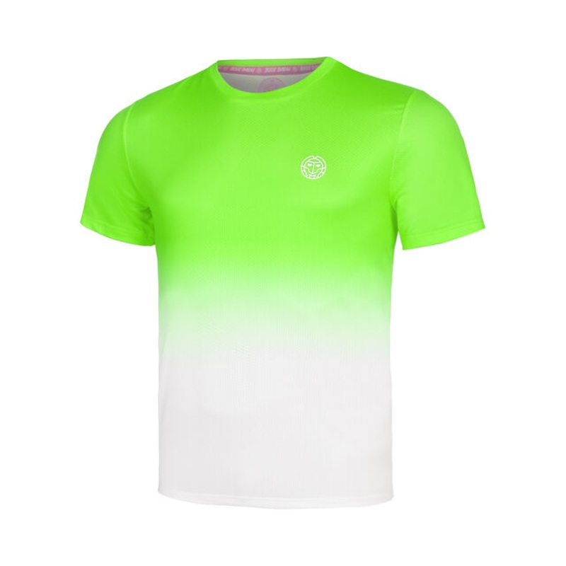 Crew Gradiant T-Shirt Boys – Neon Green, White