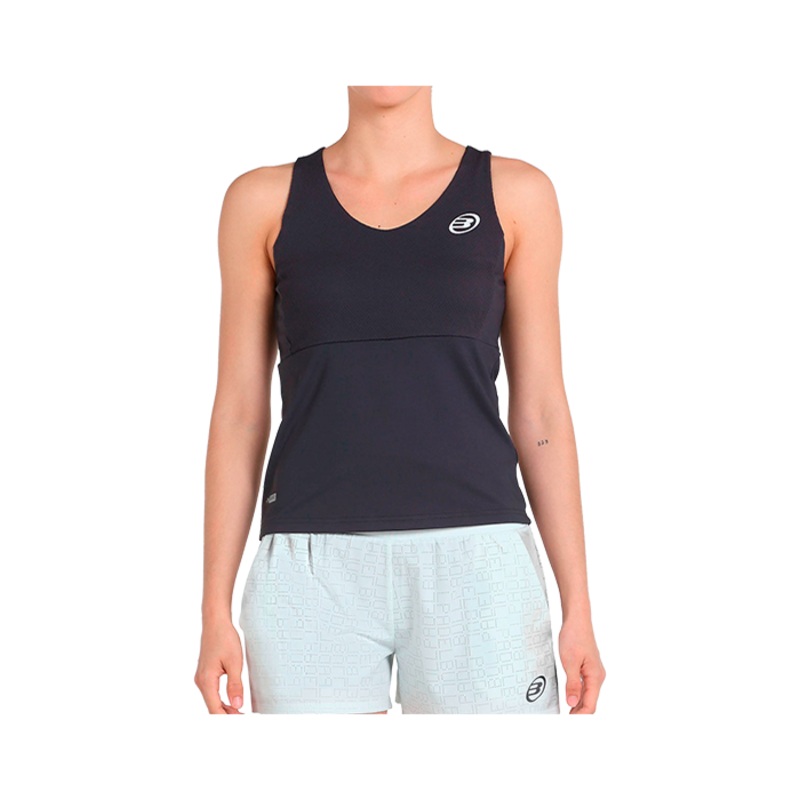 Camiseta Bullpadel Porru Mujer Carbon