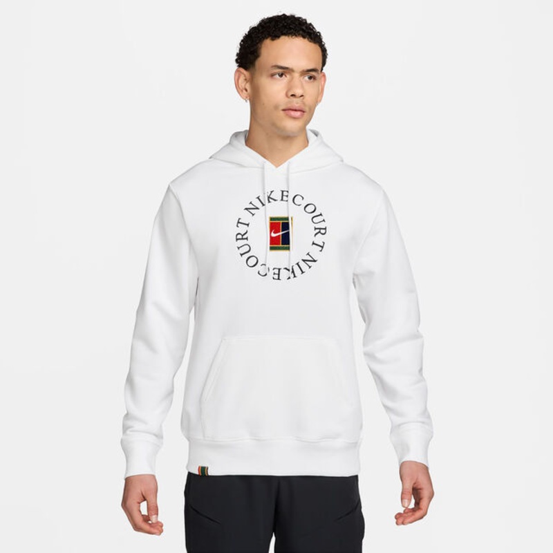 Court Dri-Fit Heritage Fleece Hoody Men – White, Black