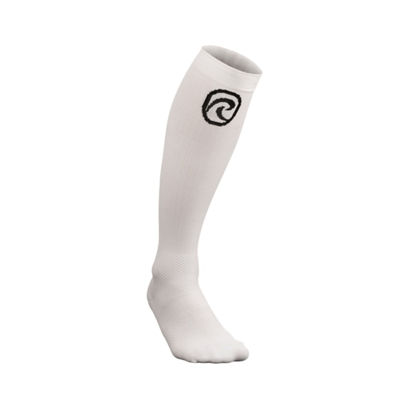 Calcetines de Compresin Rehband QD Blanco
