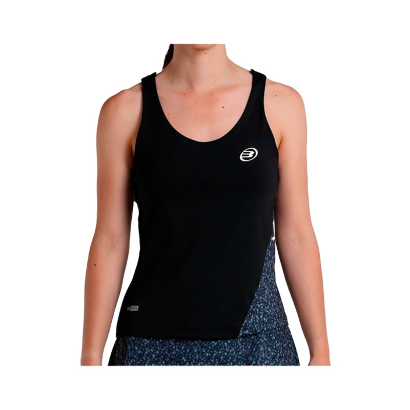 Camiseta Bullpadel BRETE Mujer Negro