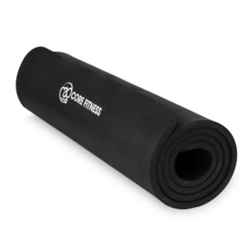 Fitness Mad Core Fitness Mat – Black 10mm