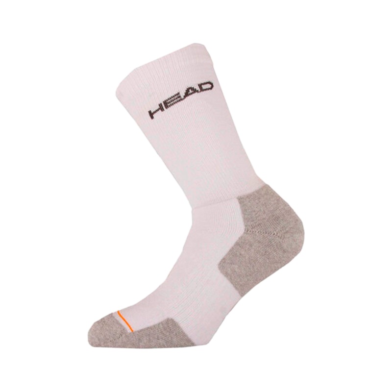 Calcetines HEAD Performance Crew Blanco/Gris 2025