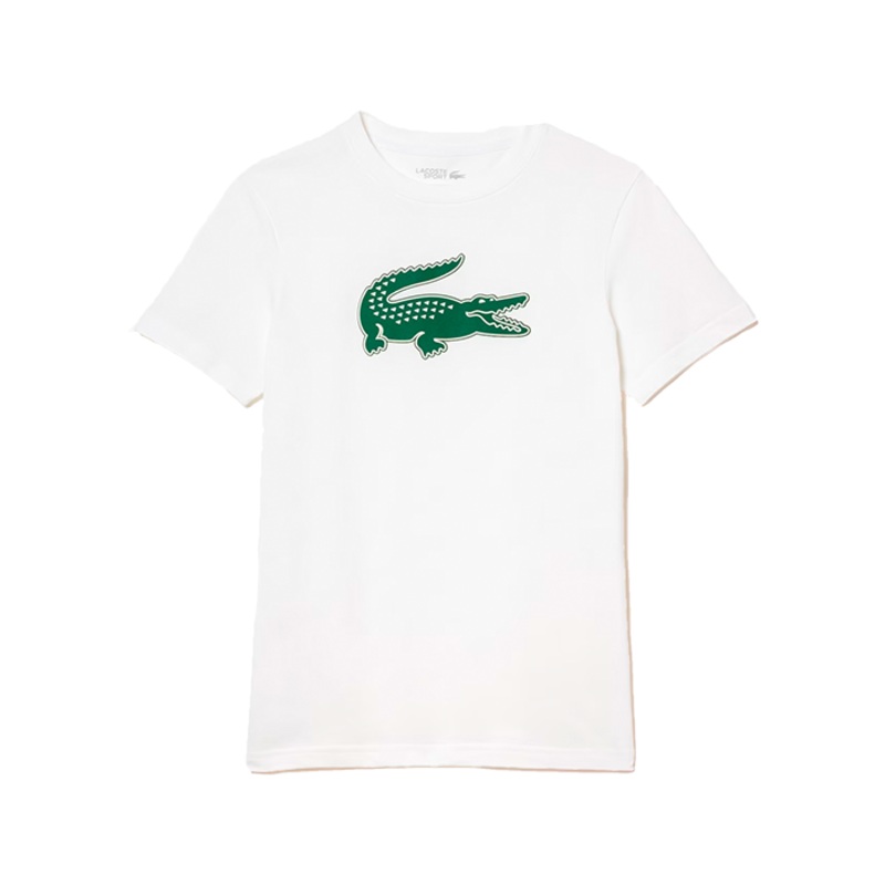Camiseta Lacoste Sport Regular Fit Blanco