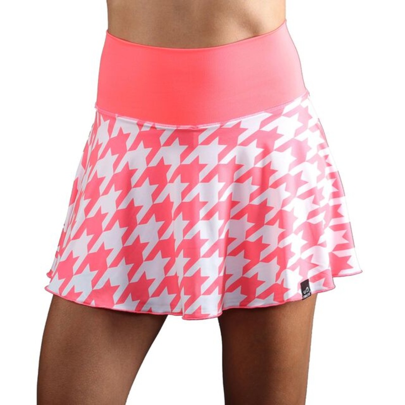 Lux II Skirt Women – Coral, White