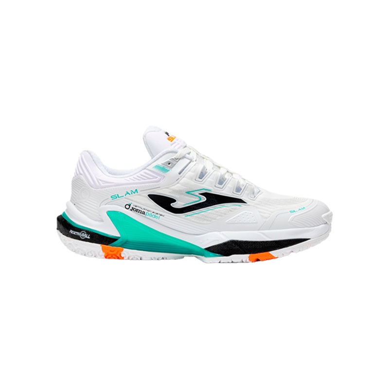 Zapatillas Joma Slam Men 2502 White/Turquoise 2025