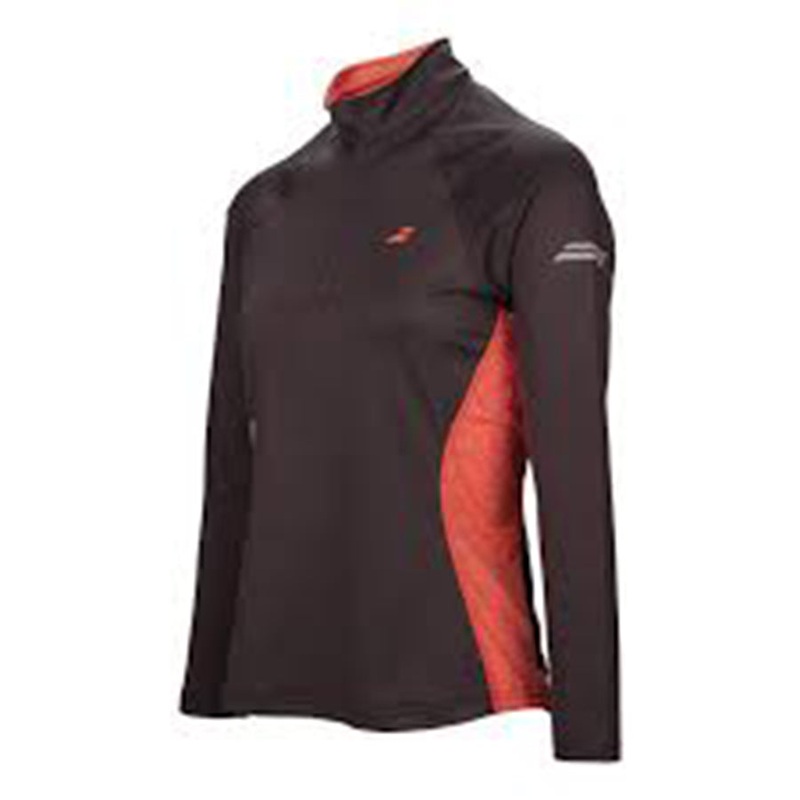Babolat 3WS17171 Half Zip Top Womens Grey